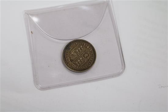 A quantity of assorted coins including Victorian crowns.